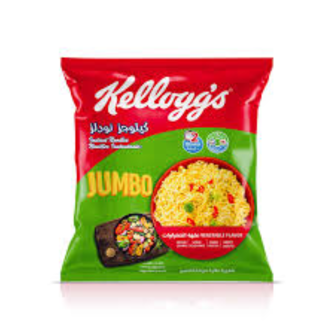 KELLOGGS JUMBO VEGETABLE NOODLES 100G